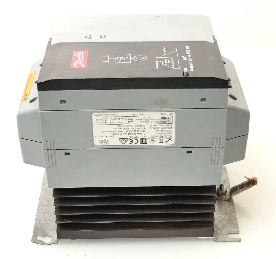 manual soft starter danfoss mcd 202