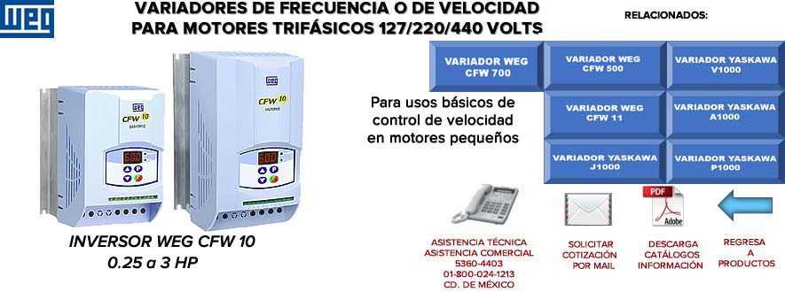 manual inversor cfw10
