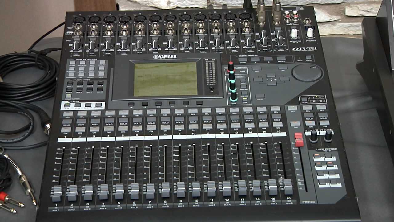mesa digital yamaha 01v96 manual