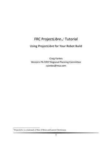 projectlibre manual