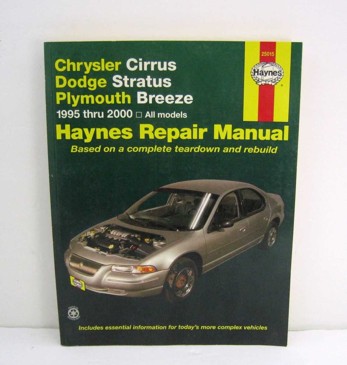 manual tecnico chrysler stratus