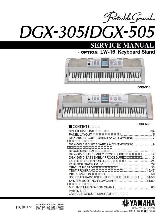 manual teclado yamaha dgx 230