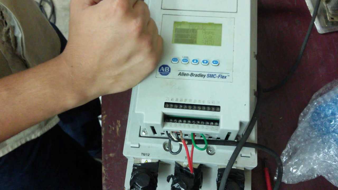 manual soft starter allen bradley smc 3