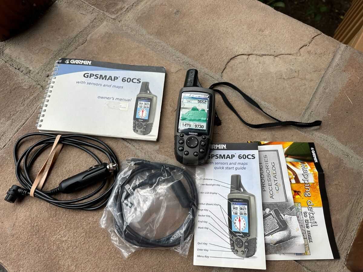 gps garmin 60csx manual