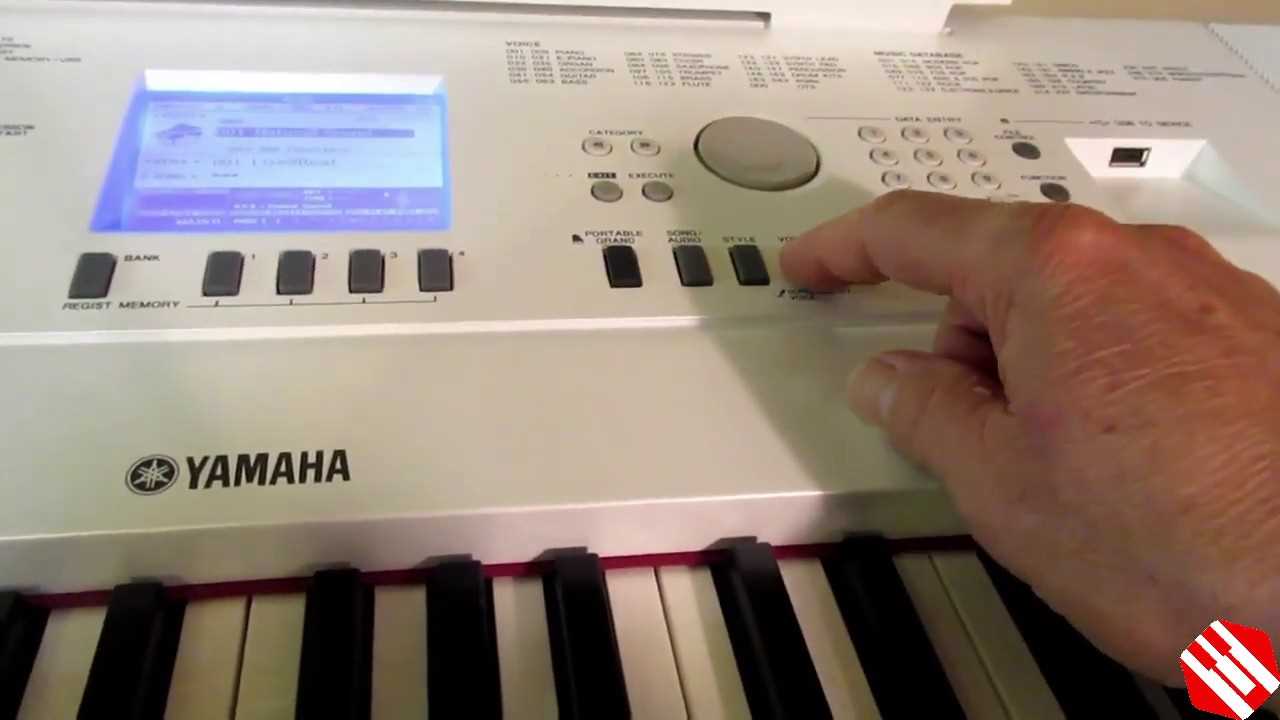manual teclado yamaha dgx 230
