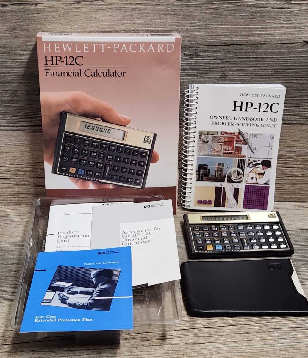 manual da hp 12c platinum financial calculator