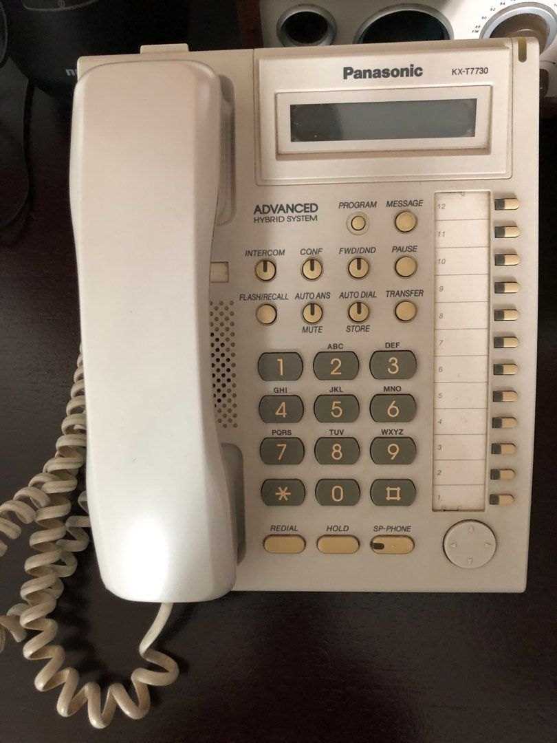 panasonic kx t7730 manual