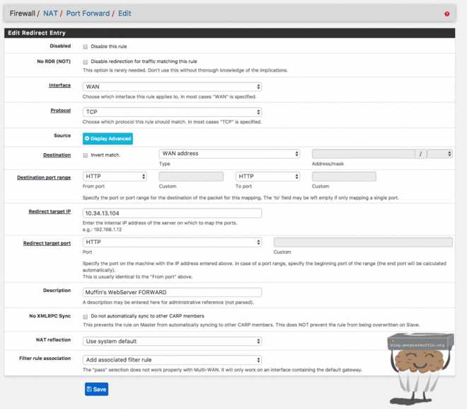 pfsense manual