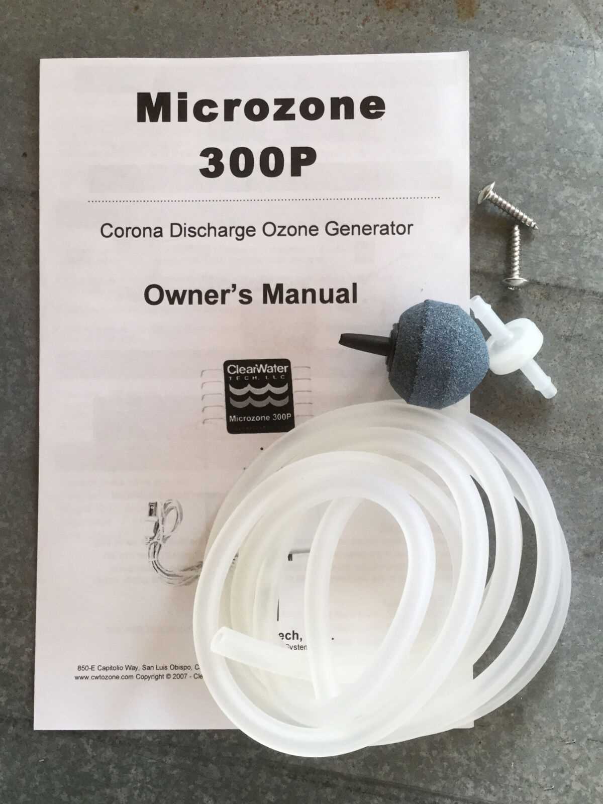 manual ozone generator