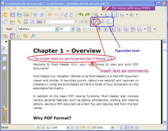 manual foxit reader