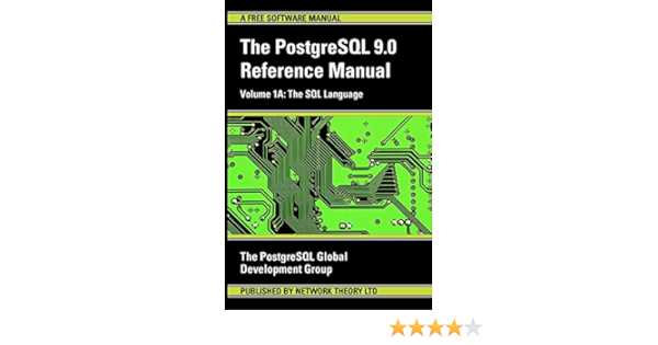 postgresql manual