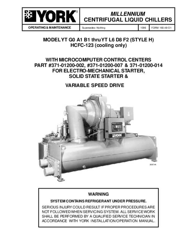 chiller york manual