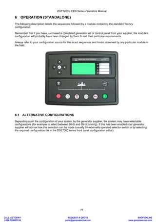 manual dse 7320