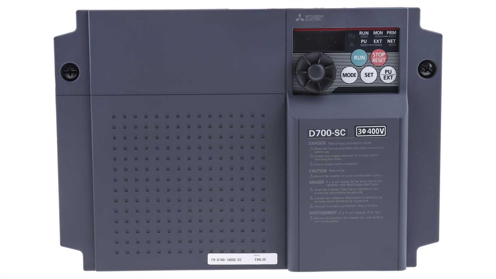 manual inversor mitsubishi d700