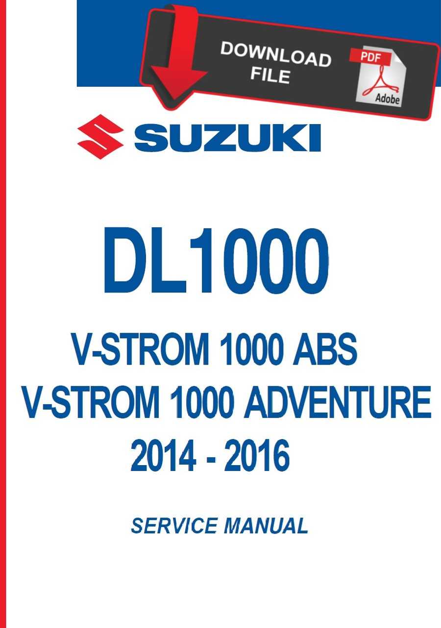 manual da v strom 1000