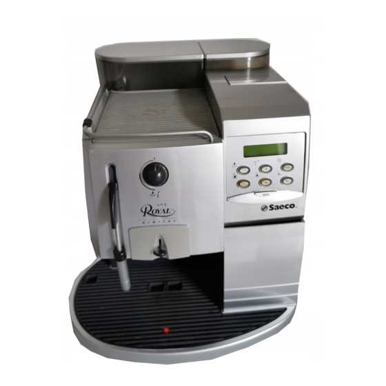 saeco royal professional manual