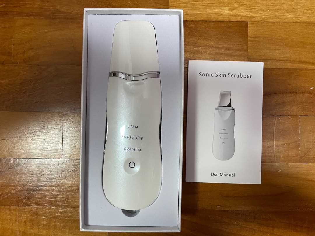 sonic skin scrubber manual