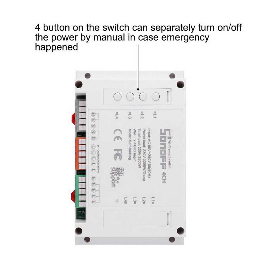 sonoff 4ch manual