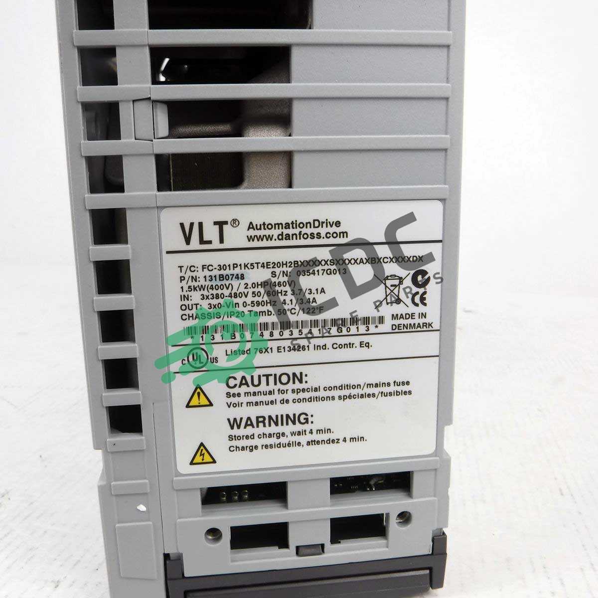 danfoss vlt fc 301 manual