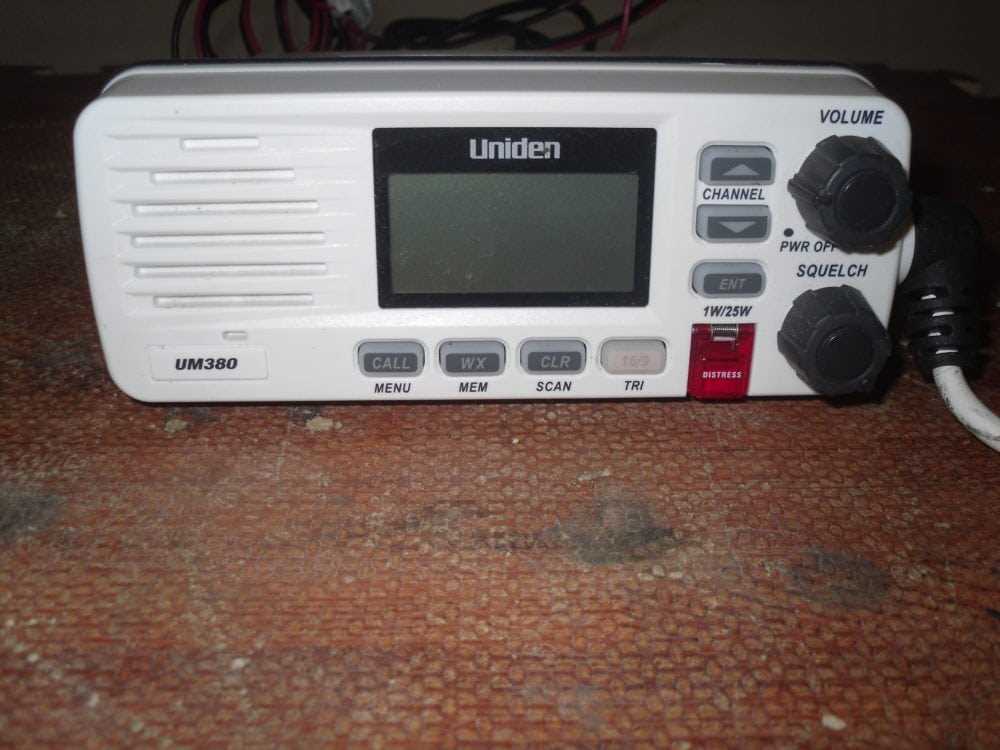 uniden um380 manual
