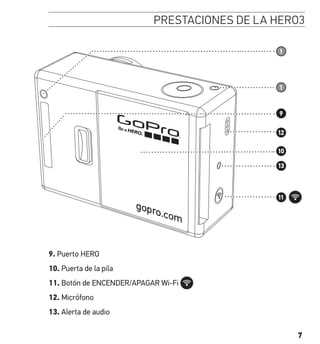 manual em portugues da gopro hero 3