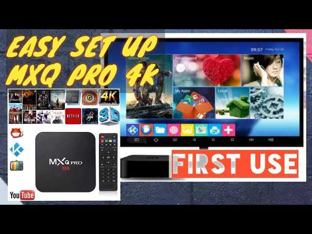 manual mxq pro 4k