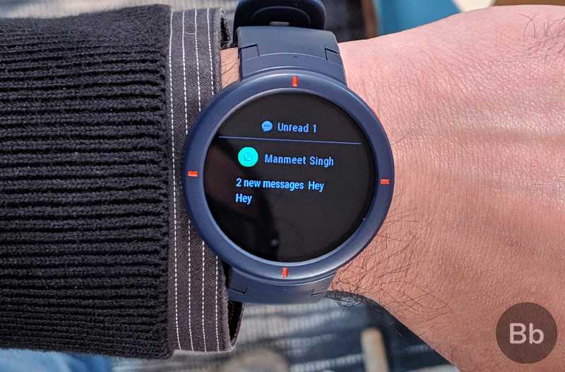 manual amazfit verge