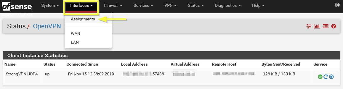 pfsense manual