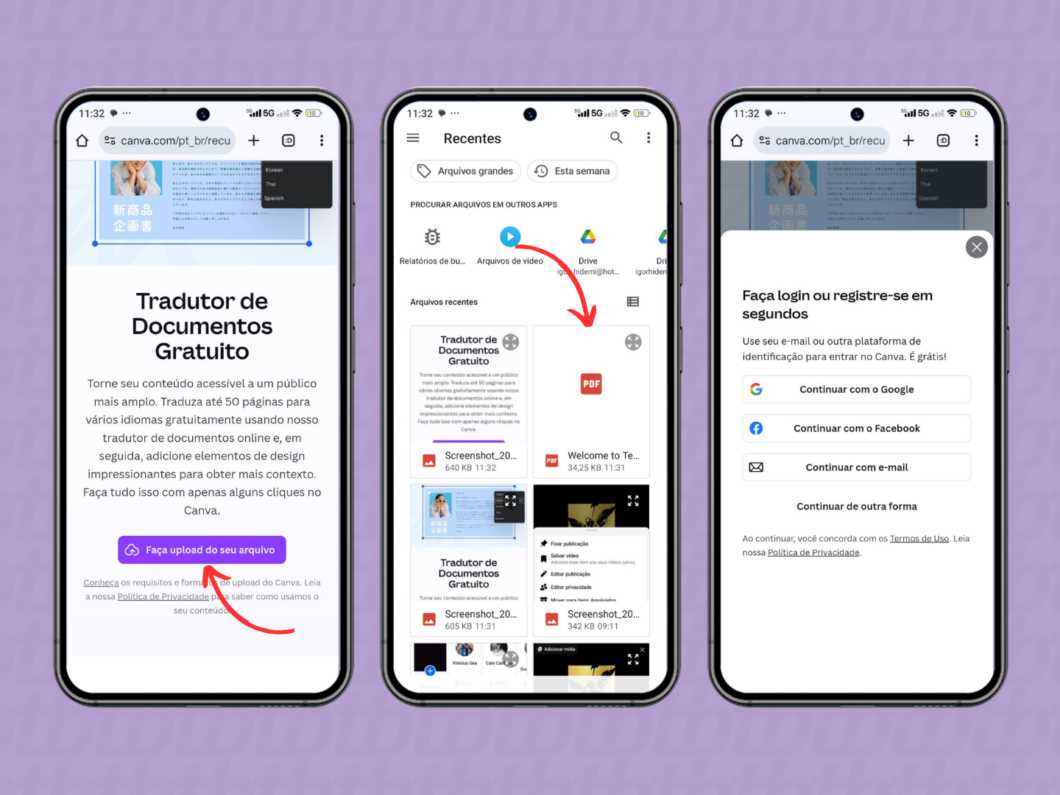 como traduzir um manual em pdf para