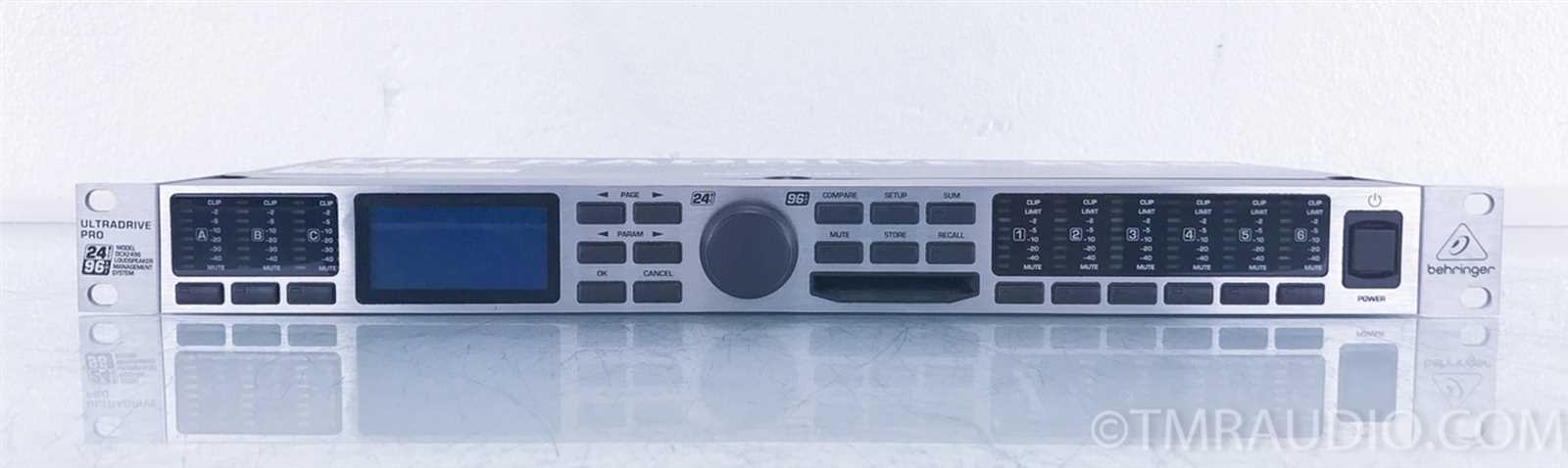 ultradrive pro dcx2496 manual