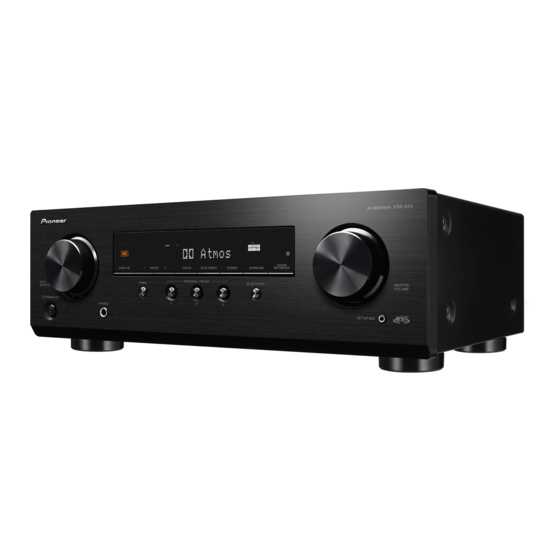 receiver pioneer vsx 534 manual
