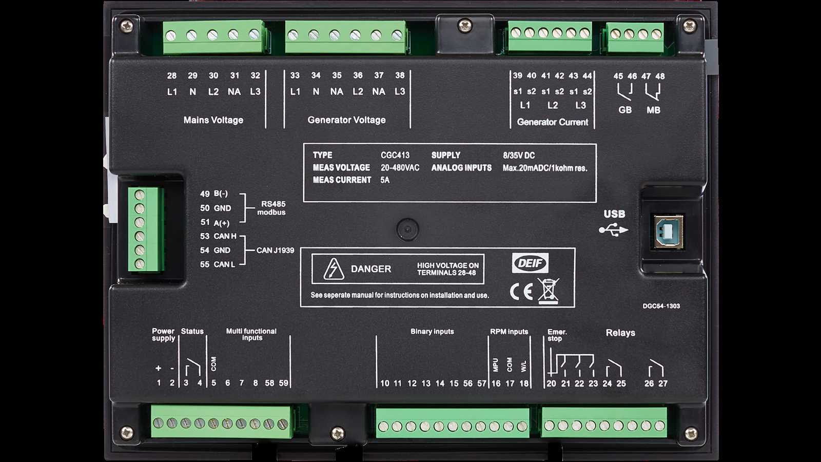 deif cgc 400 manual
