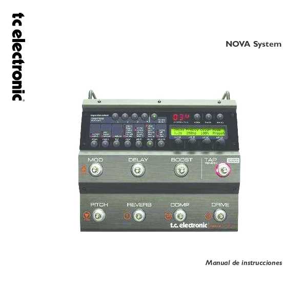 tc electronic nova system manual
