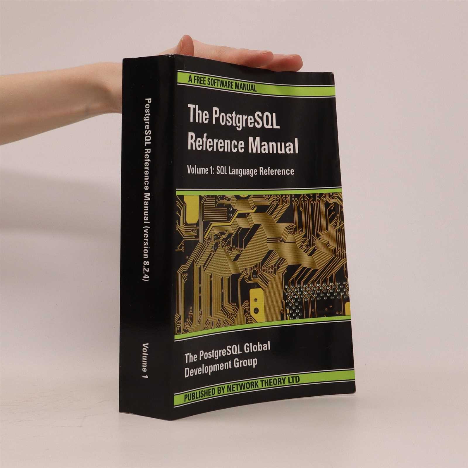 postgresql manual
