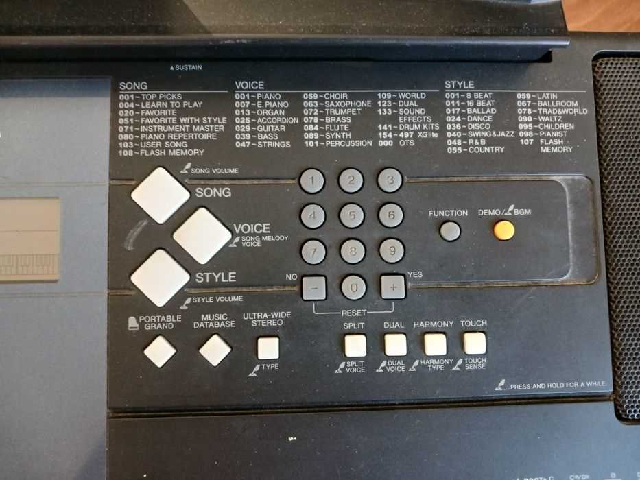 manual teclado yamaha psr e333