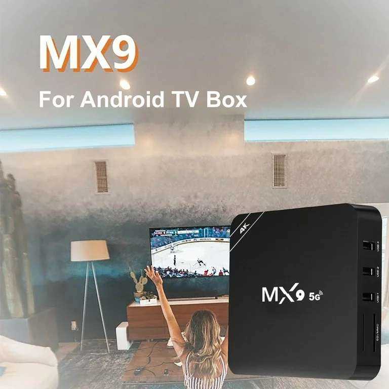 manual tv box mx9 4k