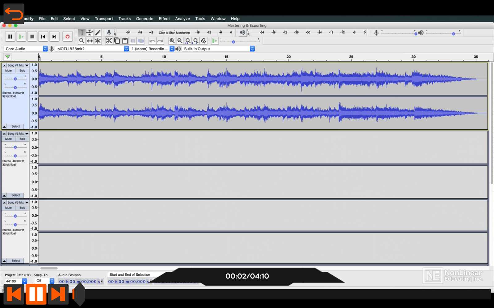 manual audacity
