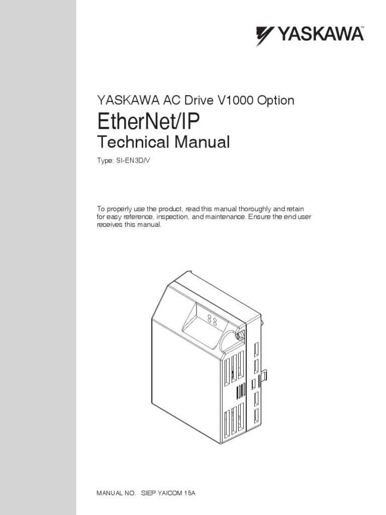 manual yaskawa v1000