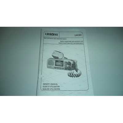 uniden um380 manual