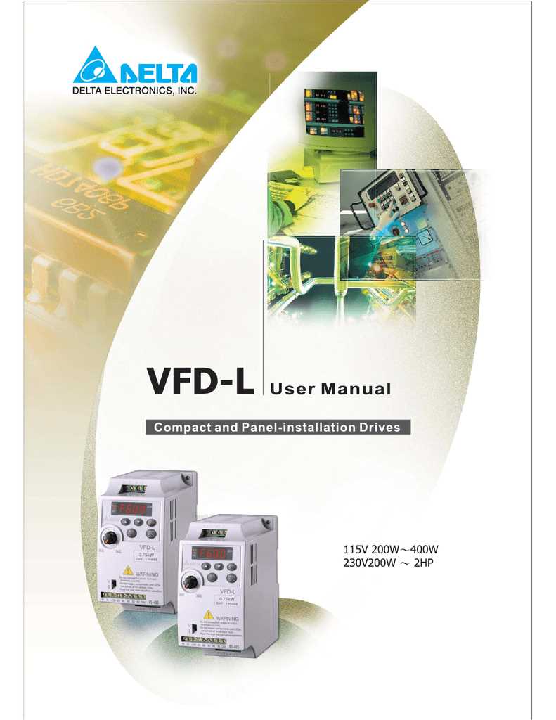 manual inversor delta vfd series