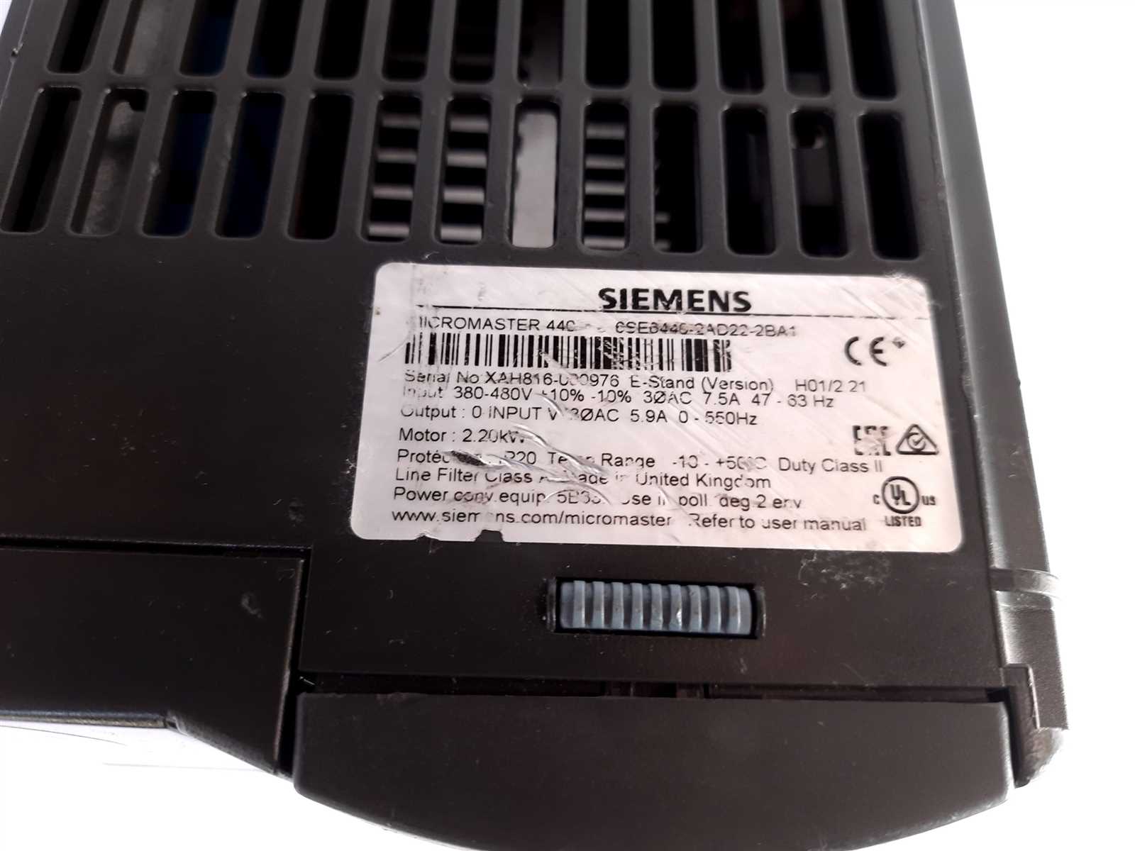 manual inversor siemens micromaster 440