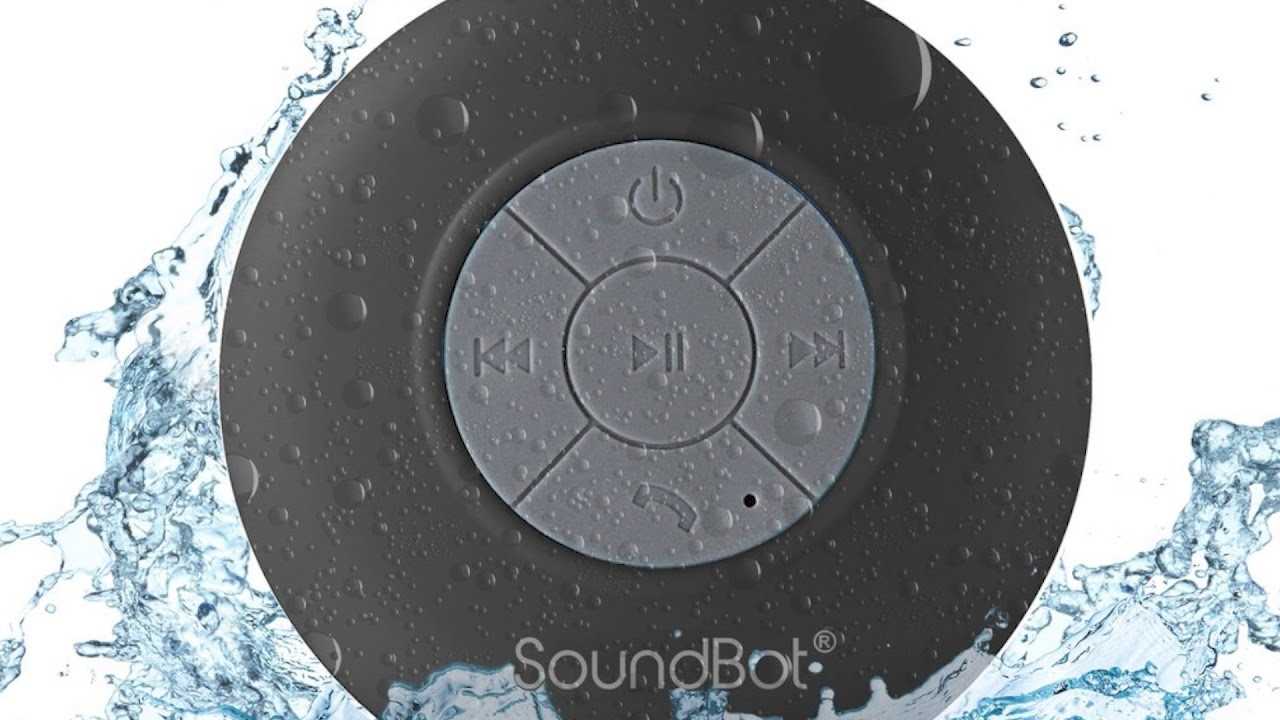 waterproof bluetooth shower speaker manual
