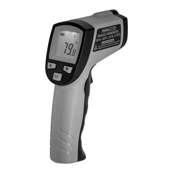 infrared thermometer manual