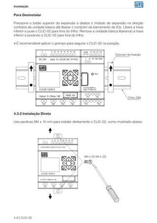 weg rele programavel clic 02 3rd manual portugues br