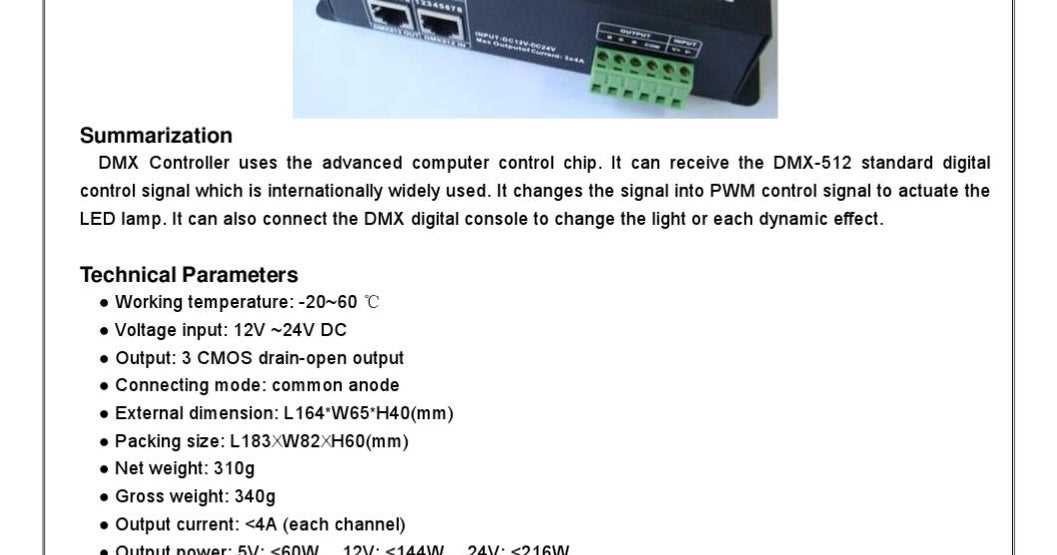 dmx 512 manual