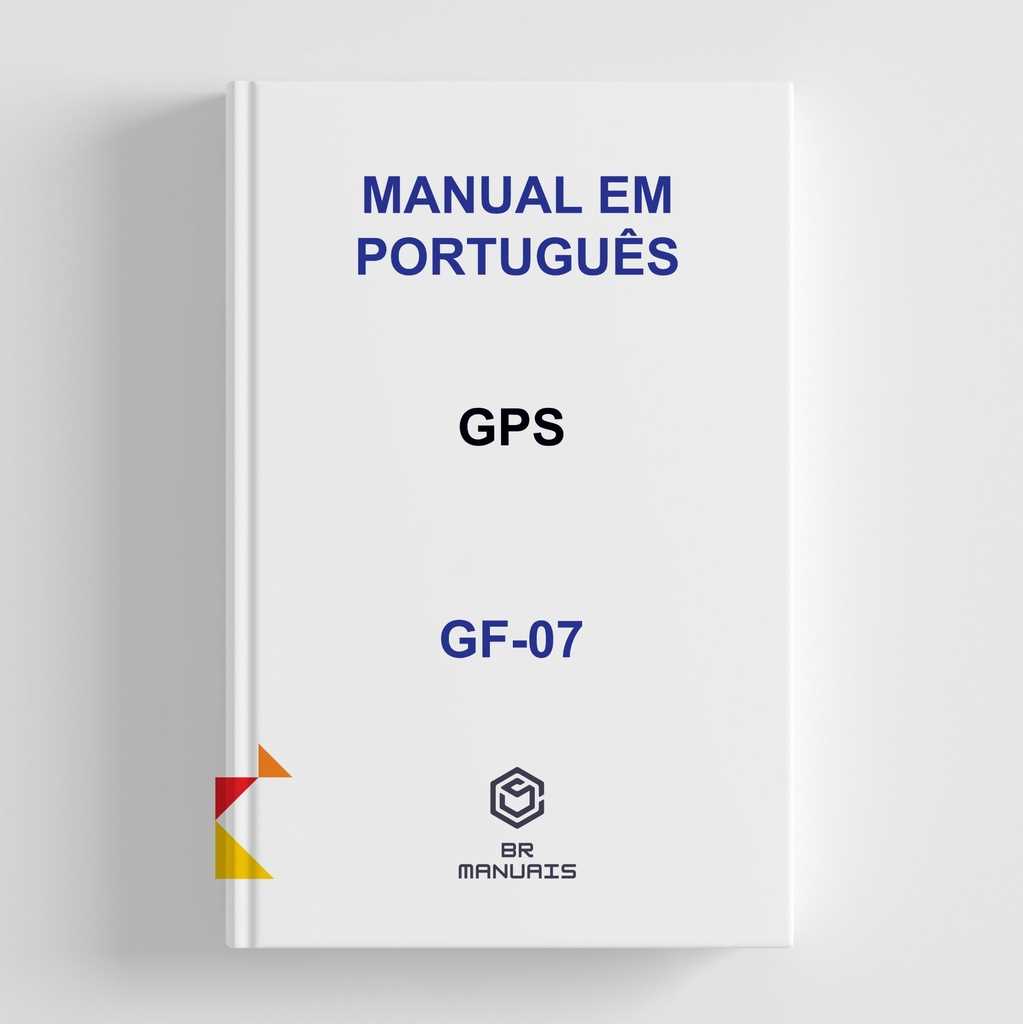 gps gf 07 manual