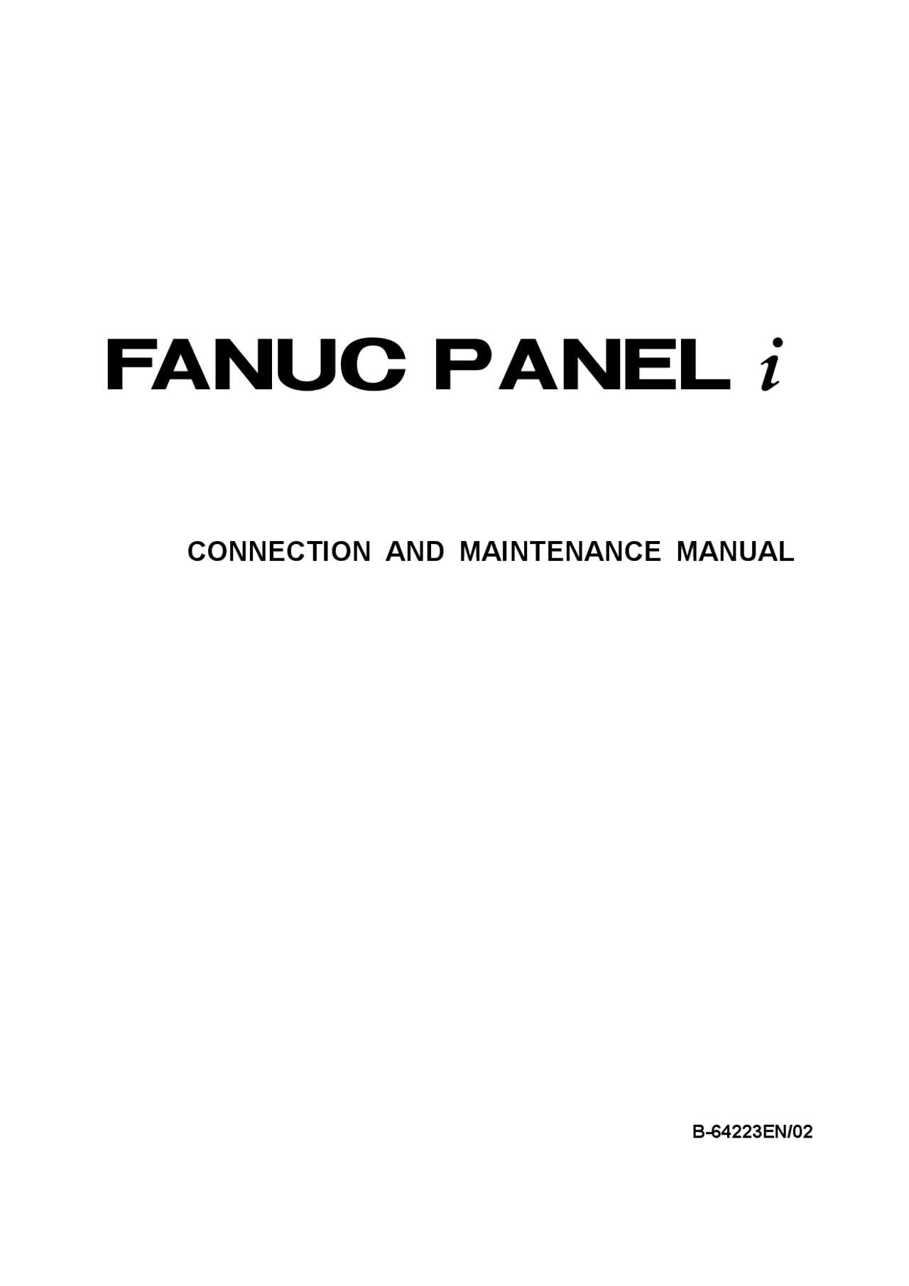 manual fanuc