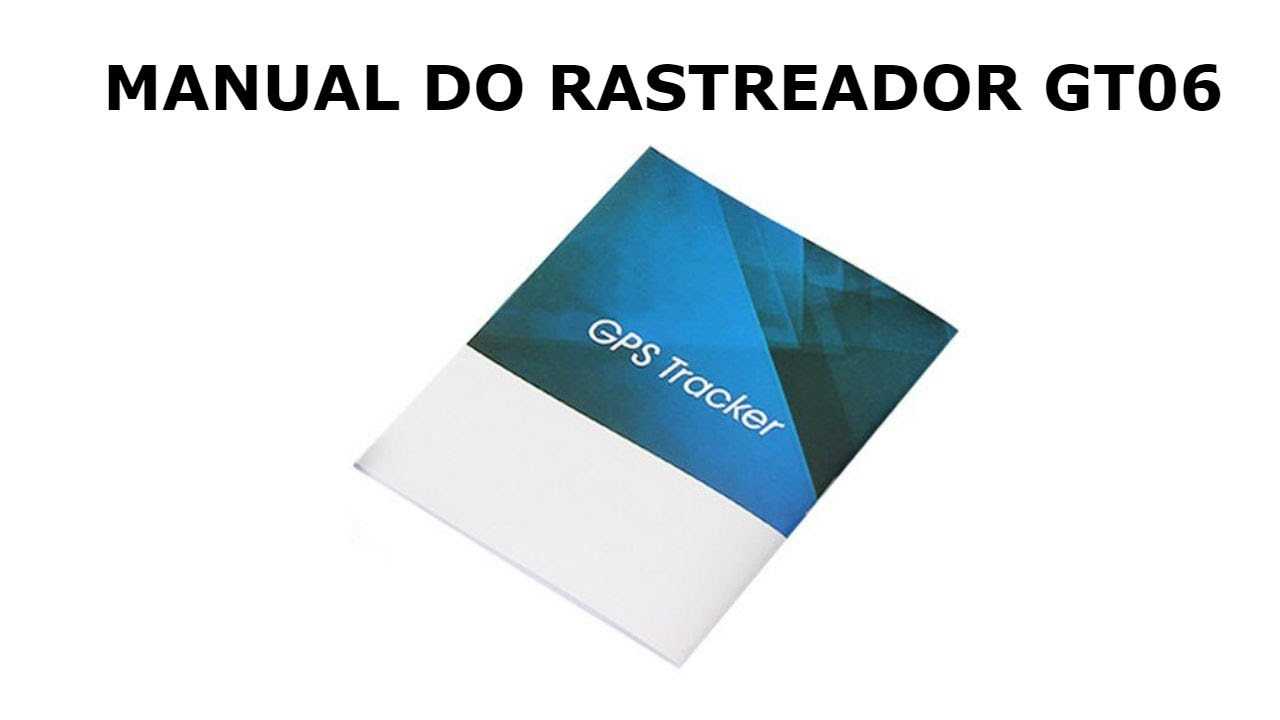 manual portugues gps tracker