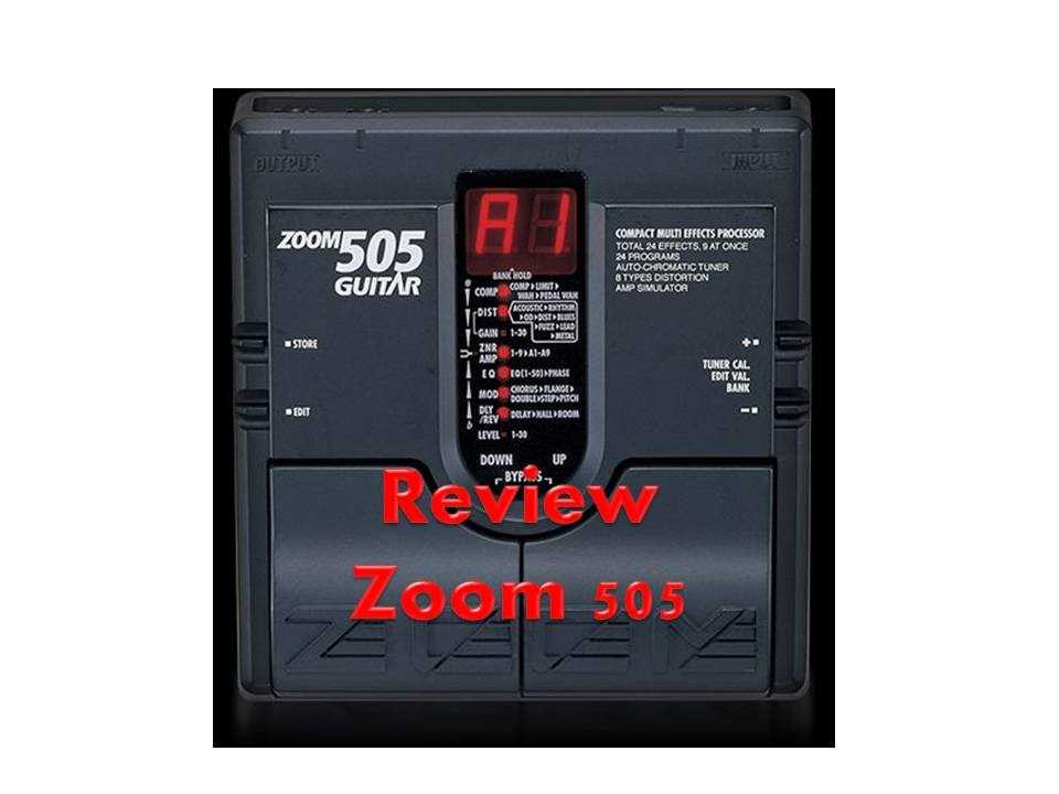 manual pedaleira zoom 505 guitar portugues pdf gratis