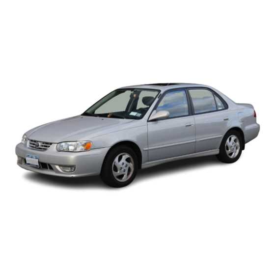 manual corolla 2001